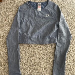Athletic long sleeve crop top - Gym Shark - medium